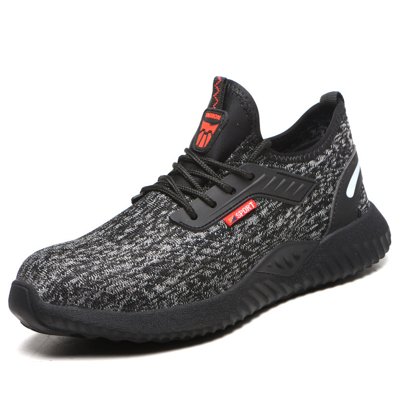 劳保鞋防砸防穿刺安全鞋男透气钢包头工作鞋