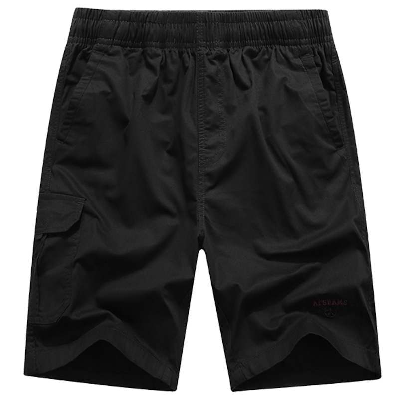 2019 pantalones cortos transfronterizos de verano Pantalones cortos multi-Bolsa de los hombres pantalones cortos de algodón pantalones casuales sueltos quinto pantalones al por mayor 3126