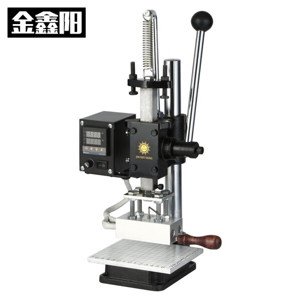 Jin Xinyang T-slot multifunctional hot stamping machine leather hot stamping machine wallet letter embossing branding machine quick mold change