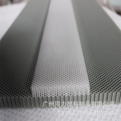 供应风幕柜 岛柜 展示柜用蜂窝条 小孔塑料蜂窝 出风口均流网|ms