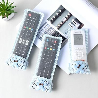 欧式布艺电视遥控器保护套防尘套空调遥控套保护套可爱透明防尘罩|ms