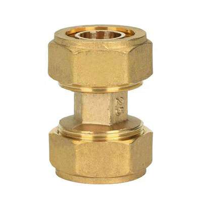 太阳能热水器铝塑管配件 黄铜管件接头 铜三通接头 直接 