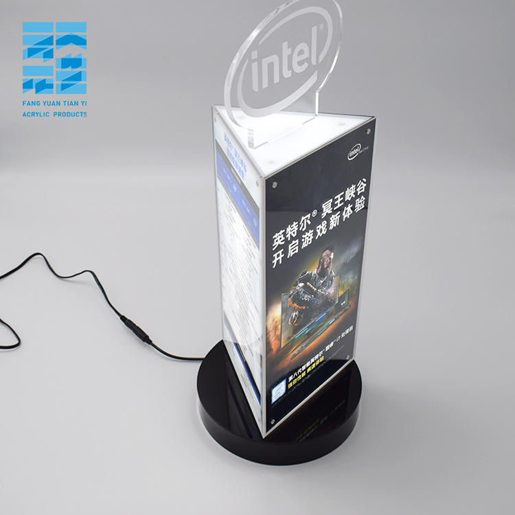 亚克力灯 亚克力LED展示架  亚克力加工定制 亚克力广告灯箱