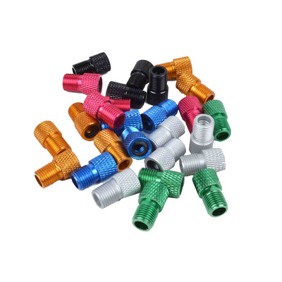 Bicycle valve adapter Transfer head Transfected America France Zuizhuanmeizui Mountain bike Converting gas nozzle head