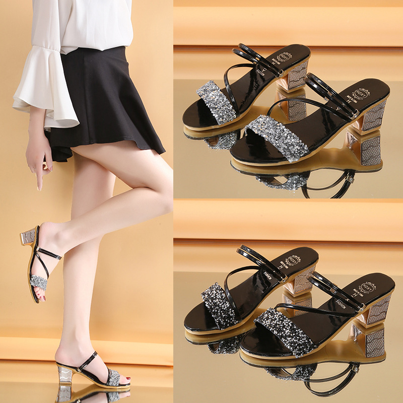 Chaussures été pour femme en Caoutchouc - Ref 3345769 Image 1