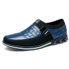 Men's extra large casual footwear for leather shoes, trend of season, plus size