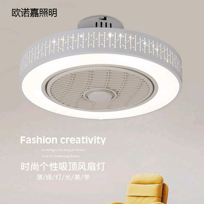厂家批发led吊扇灯新型风扇灯现代简约书房餐厅卧室风扇灯