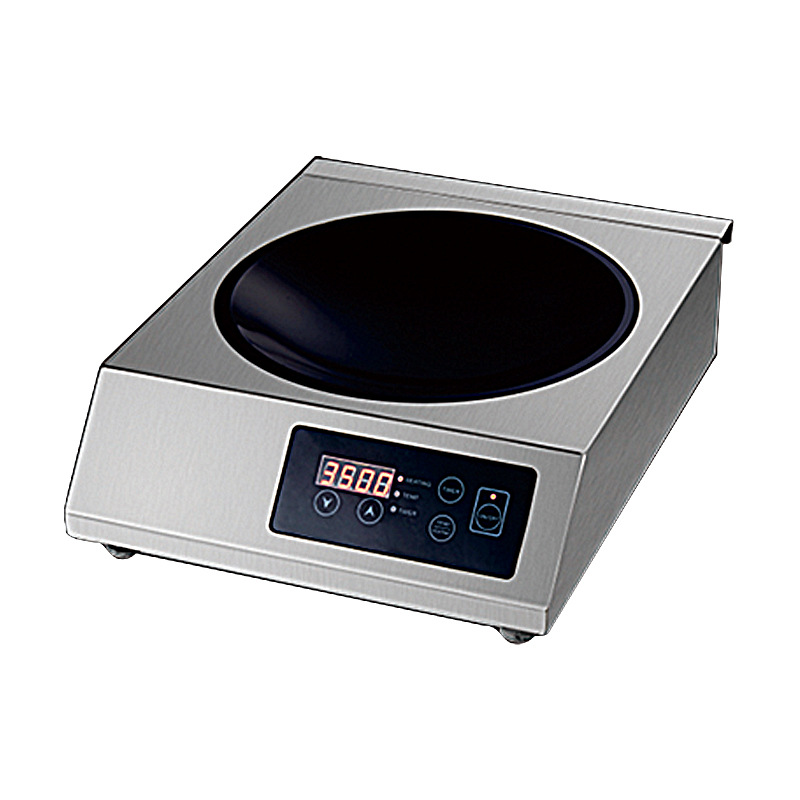 梵珀 商用电磁炉家用3500w工业大火功率爆炒商业电炉凹面电池炉灶