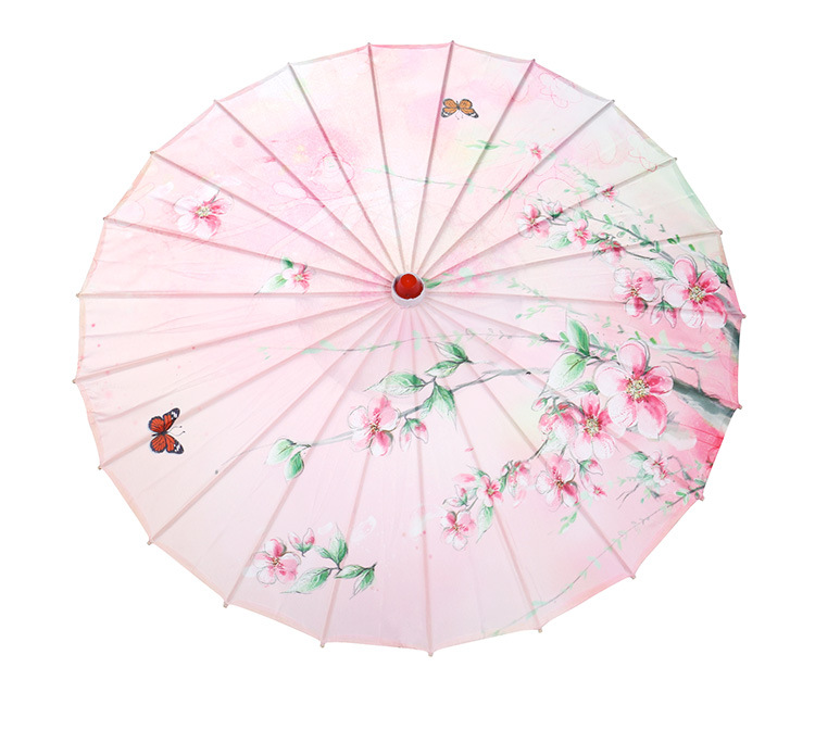 Wholesale of wedding product creative decorative umbrellas, handcrafted bamboo edge craft multi-color oil-paper umbrellas, scenic area event decorative umbrellas, dance prop umbrellas detail image 16