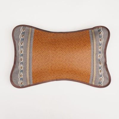 供應新款夏季涼枕 成人涼席藤枕 茶葉茉莉花香保健竹枕頭廠家批發