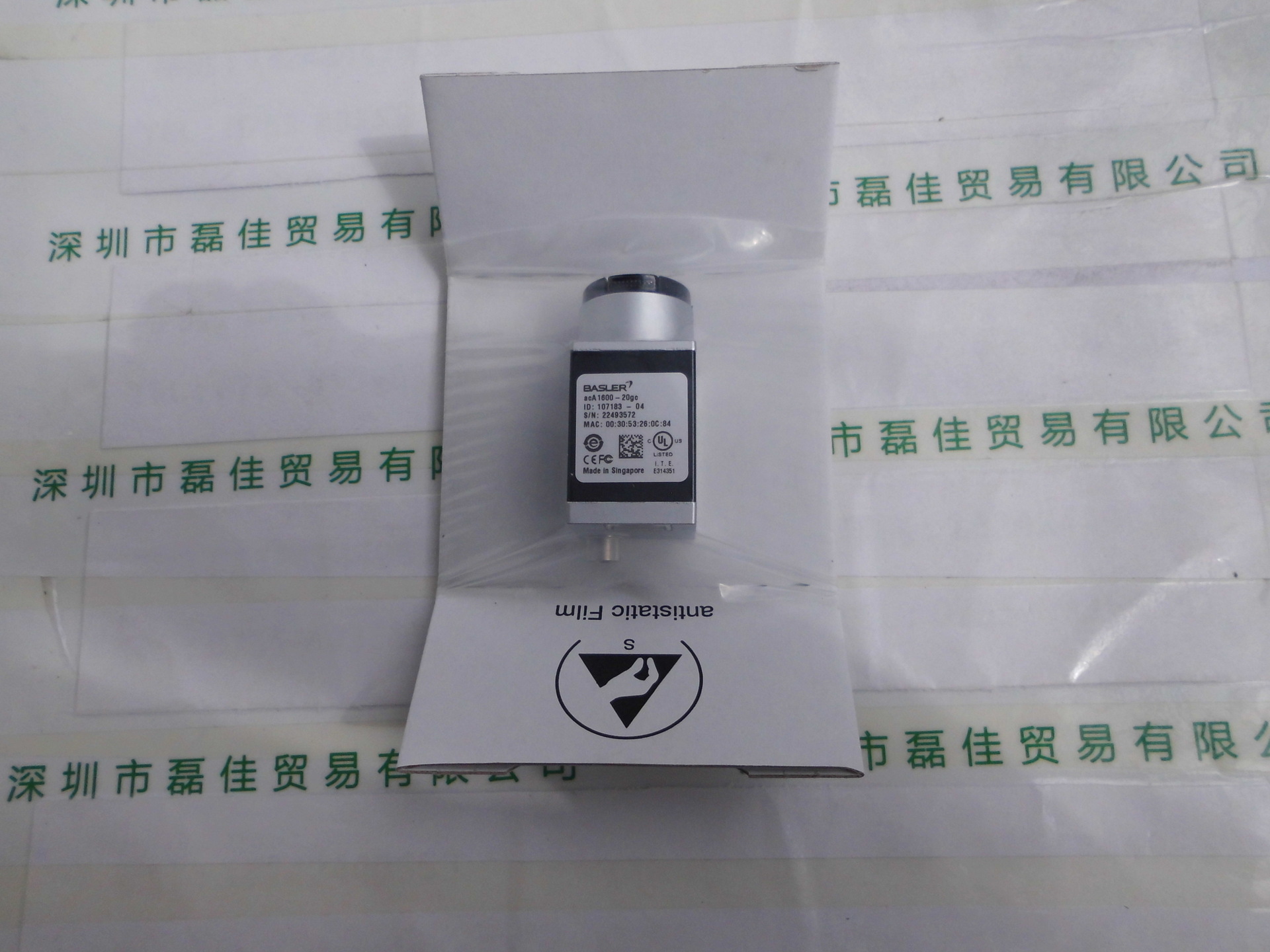 巴斯勒 acA1600-20gc  BASLER面阵相机