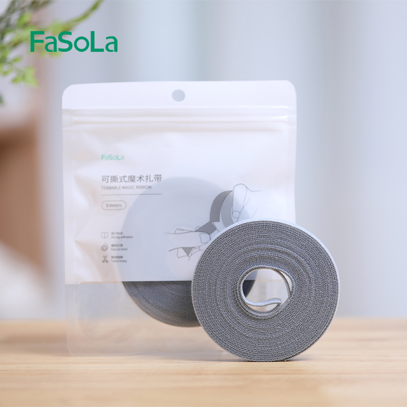 Ties (clamps) for home use with velcro
