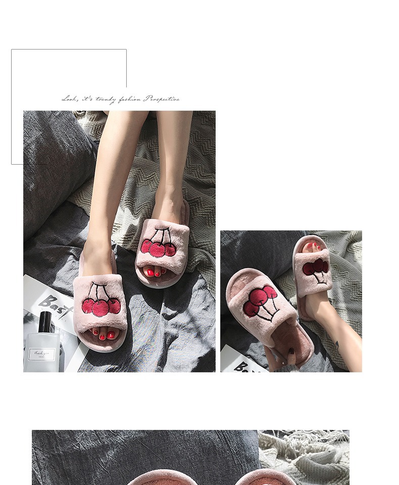 Image des Chaussons en Peluche Fruité 5