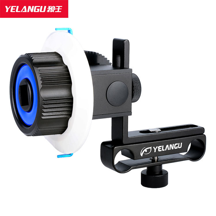 YELANGU狼王摄影器材单反跟焦五金卡槽快装型调焦相机铝合金镜头