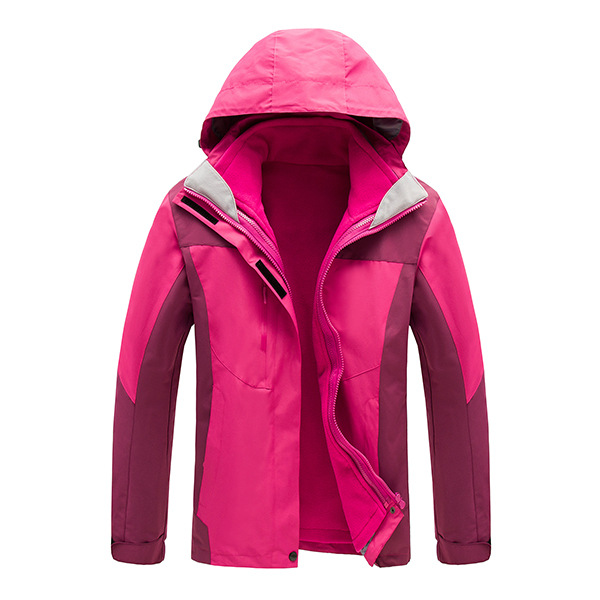 女款冲锋衣YIMI/伊米H-23M 玫红