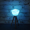 Manufactor wholesale Northern Europe Log LED Floor Lamps bedroom Study Bedside lamp remote control Colorful Floor lamp