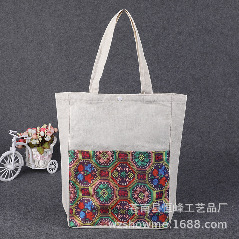 广告宣传帆布袋丝印购物单肩包定制LOGO促销礼品手提棉布袋批发