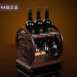 酒神牌泰平吉祥酒架红酒实木创意酒架欧式葡萄酒酒架木质红酒架