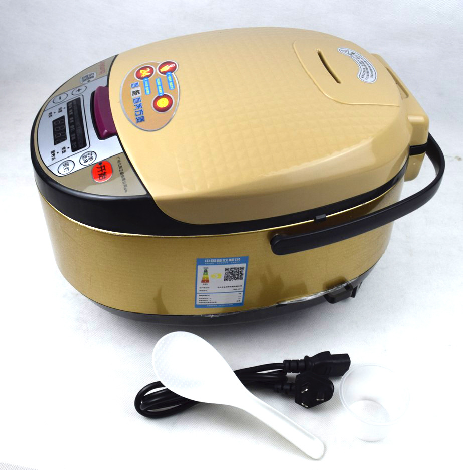 2019新款5L豪华智能电饭煲电饭锅电饭煲方煲批发礼品赠品会销