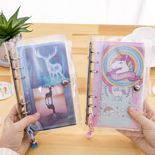 ins girl heart ledger set unicorn loose-leaf ledger note internet celebrity diary notebook gift