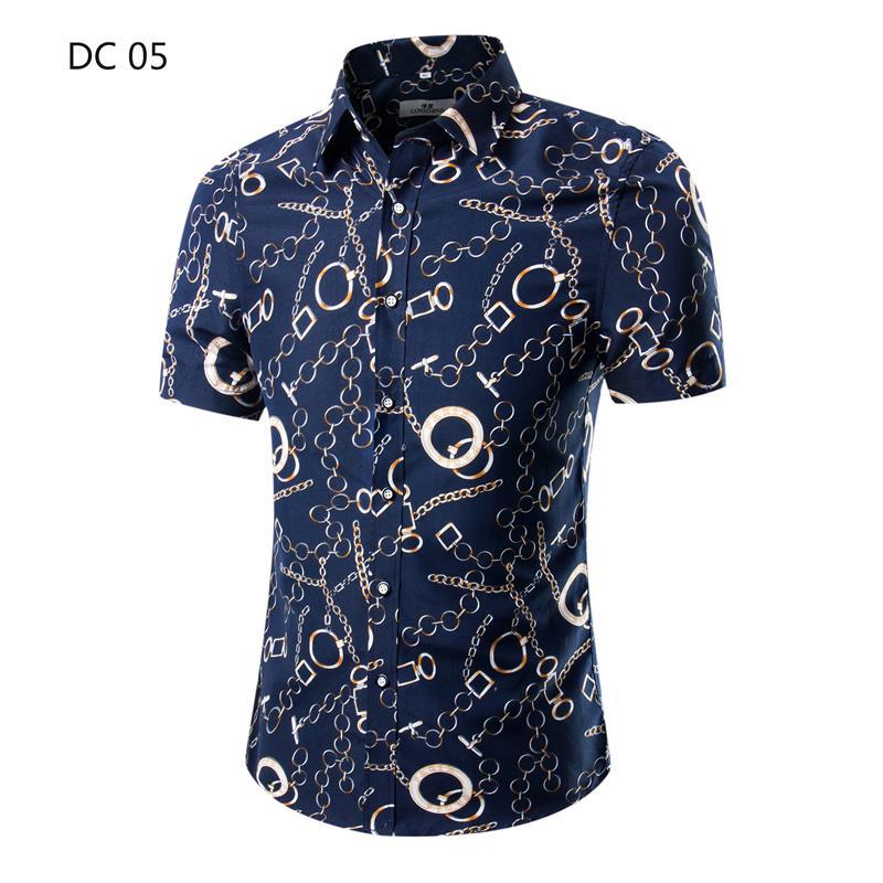Men's Clothing 2024 Mainly promote short-sleeved summer shirts with patterns and colors shirts trendy tops running volume wholesale trend_voghion.com