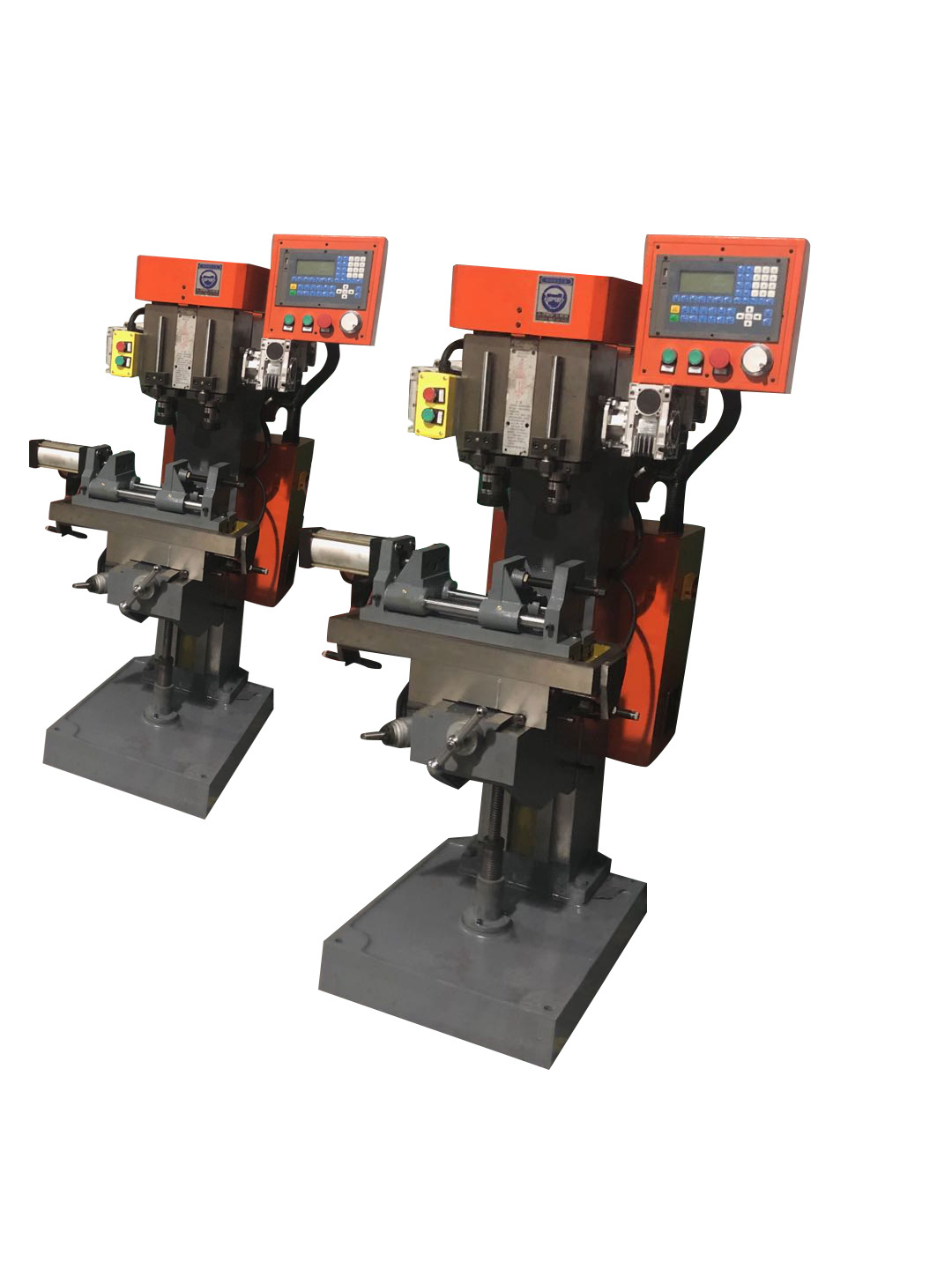 钻攻双轴数控车复合机床针对水暖汽配五金工具一次装夹完成攻工艺