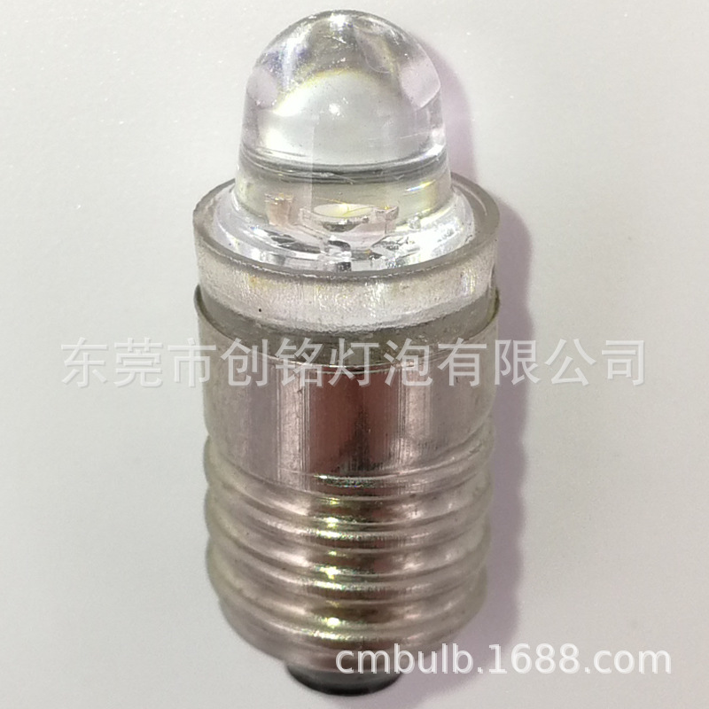 高品质LED手电筒灯泡 E10 LED笔晶灯泡 医疗聚光 4.8V