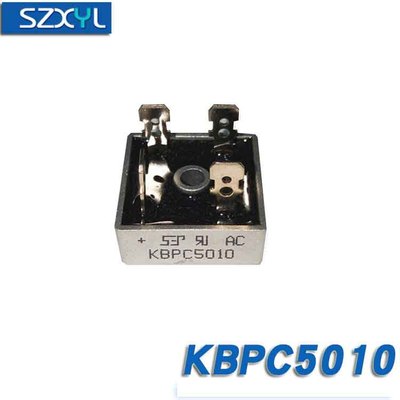 厂家直供 口罩机用 整流器 KBPC5010 50A1000V  整流桥