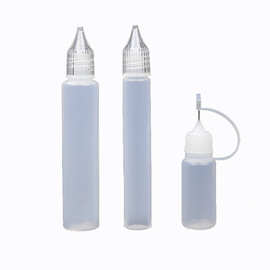 塑料针孔注油瓶专用30ml烟油瓶 DIY工具亚克力铅笔瓶笔形注油瓶