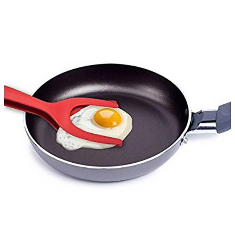Two-in-one silica gel Omelette pan Pizza steak multi-function Fried meat Flip Shovel kitchen tool