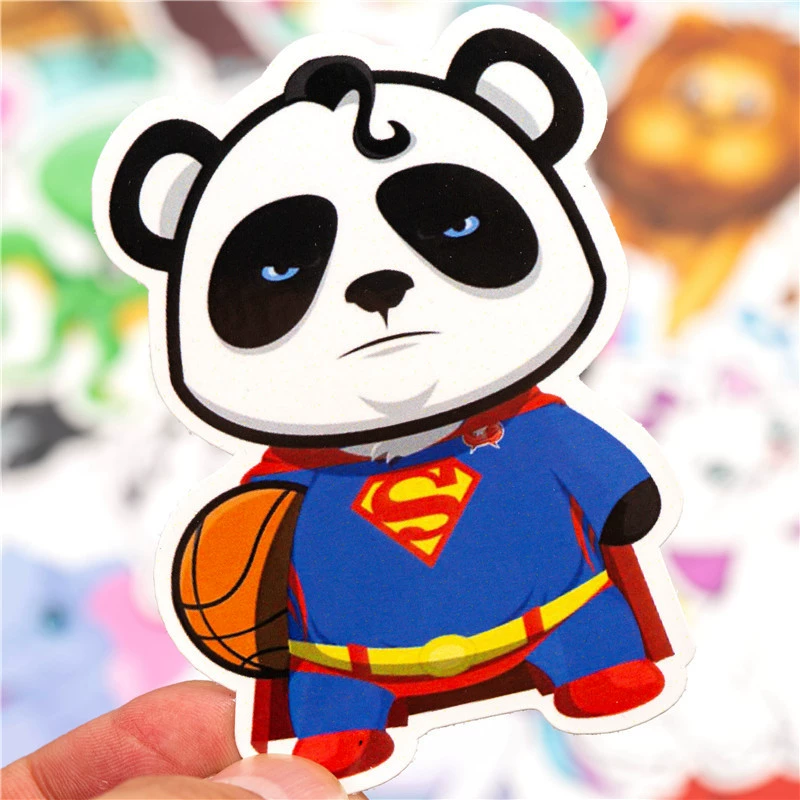 Animal Anime Stickers Funny JD