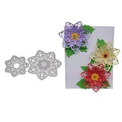 Scrapbook DIY die template carbon steel die template children DIY pressed flower die template cutting plate flower set