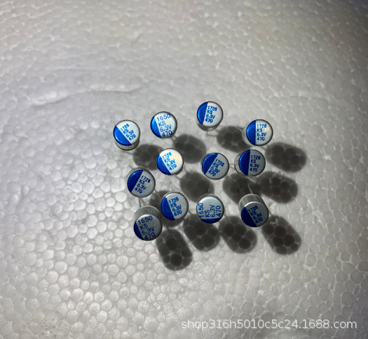 6.3V470UF  8*5mm   6.8V390UF  5*10mm   6*7mm  高分子固态电容