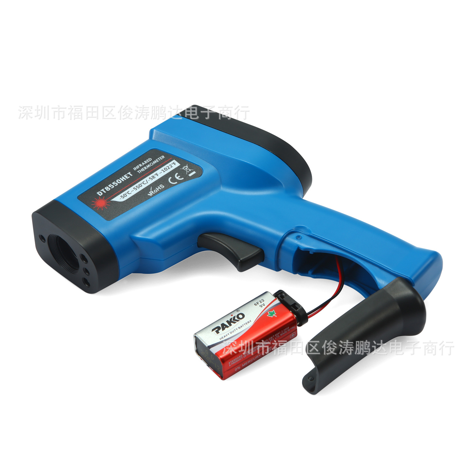 测温仪红外线测温枪高精度激光手持测温枪工业电子温度计