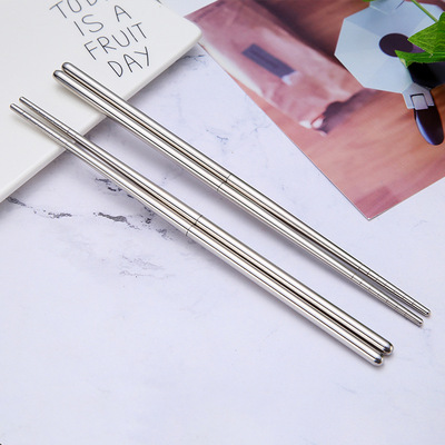 不锈钢螺丝筷子 中空23cm折叠不锈钢筷子 不锈钢便捷筷子