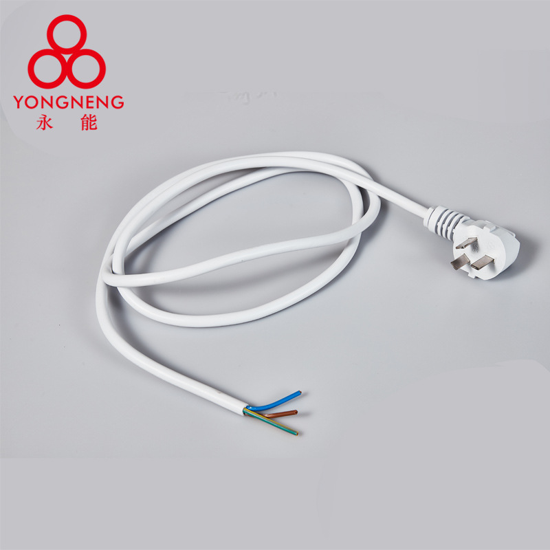 3*1.0*250cm 黑色 白色 灰色3芯10A插头线