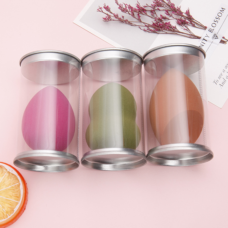 Calabaza en polvo soplo mojado y seco gota de agua oblicua corte belleza huevo hidrofílico sin látex esponja maquillaje huevo