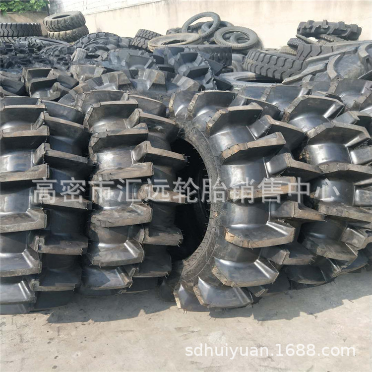 现货桦林13.6-28水田轮胎高花人字农用拖拉机稻田联合收割机轮胎