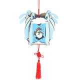 Фонарь, лампа, деревянная головоломка, игрушка для школьников, конструктор, белый кролик, 3D, DIY