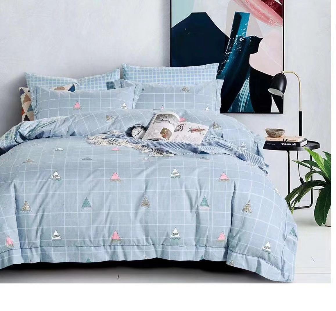 条格布料批发被套布料卡通睡衣布宝宝全棉斜纹A类印花布料加工