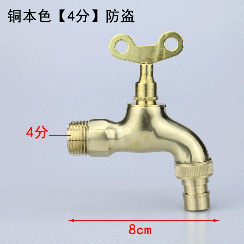 Brass long dispenser for laundry, anti-theft