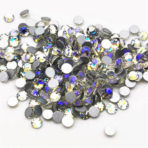 Rhinestones Nail Drill night star sky flat bottom diamond DIY accessories sky blue