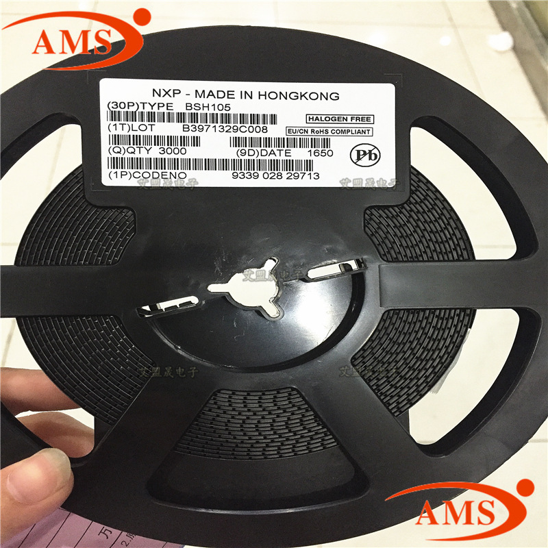 BSH105 丝印：WJ5 贴片SOT-23 N沟道MOS管 全新现货