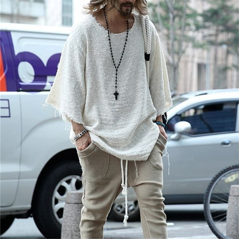 Men's Solid Color Knitwear Men's Clothing display picture 3