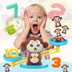Early education puppy up puppy scale monkey scale enlightenment digital addition and subtraction math scale science and education textbook