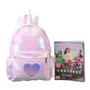 Capacious nail sequins, backpack, cartoon small bag for leisure, new collection