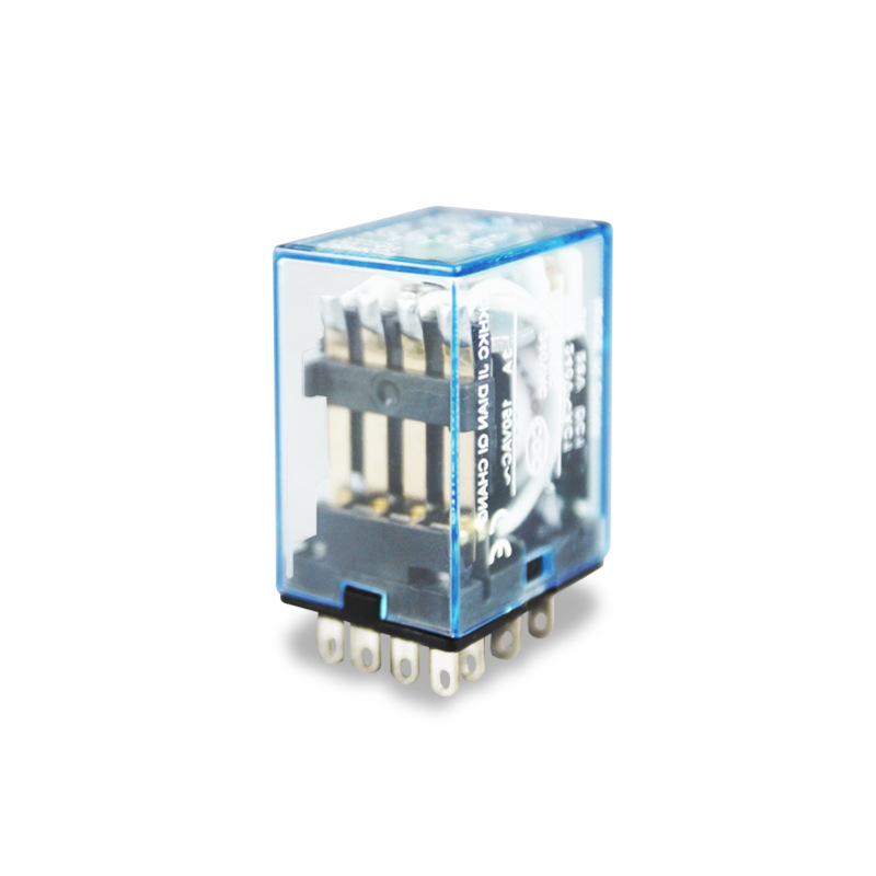 银点小型中间继电器 my4nj(hh54p)220v24v110v12v 4组触点