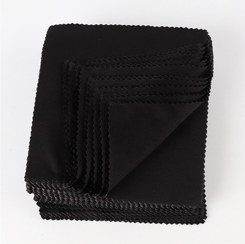 Black Fiber Glasses Cleaning Cloth 4
