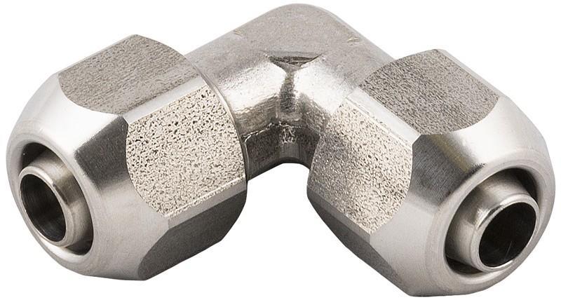 意大利安耐AIGNEP 不锈钢316L食品级 管对管直角快拧接头 61130