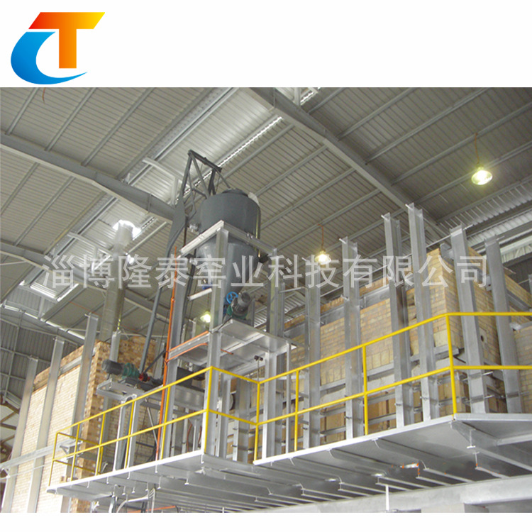 厂家专业设计建造各种产能节能型蓄热式玻璃纤维窑炉高效耐高温